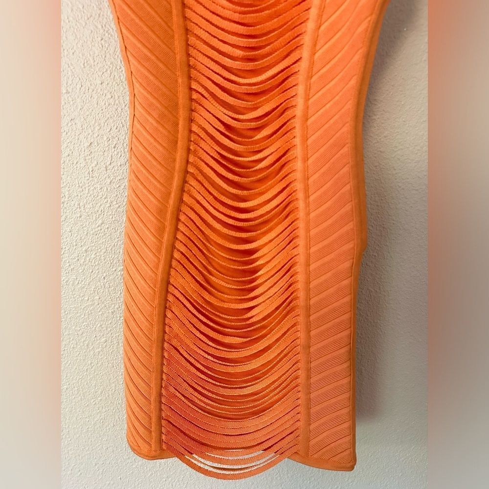 Stretta Rosie Bandage-Seam Dress, Marigold - Picture 5 of 12